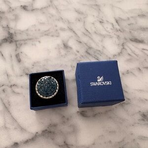 Swarovski Blue Crystal Ring
